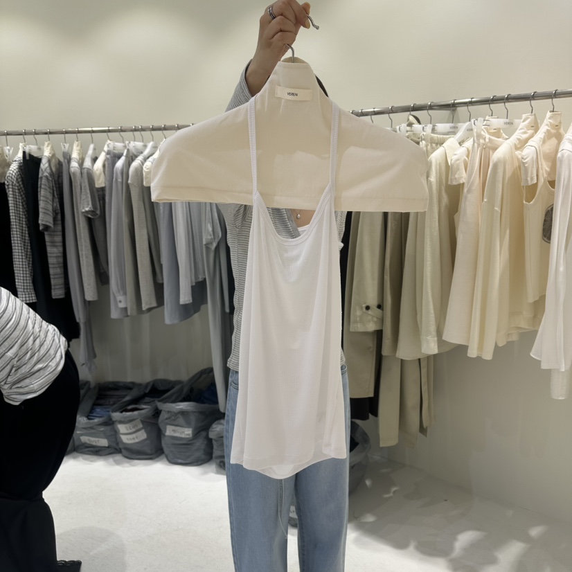VEREN韓國直郵實拍女士新款時尚職業26春夏人氣推薦吊帶背心VEREN吊帶/背心圖色1