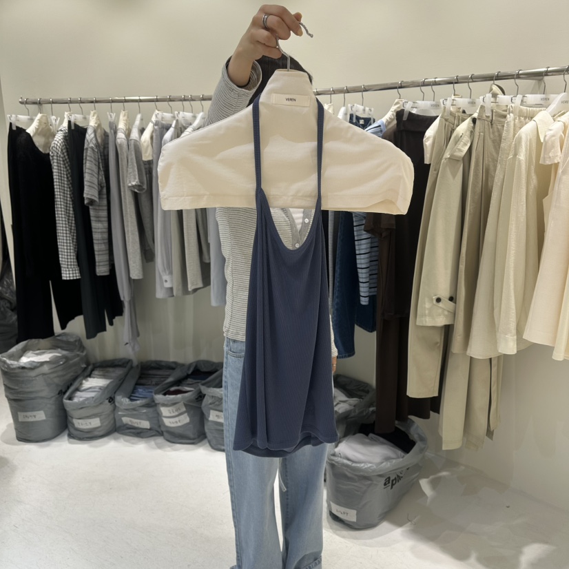 VEREN韓國直郵實拍女士新款時尚職業26春夏人氣推薦吊帶背心VEREN吊帶/背心圖色3