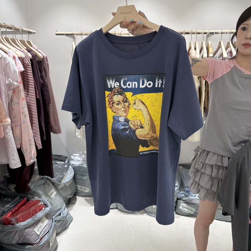 CONNAUGHT/DAILYJUD韓國東大門直郵女裝新款時尚職業T恤CONNAUGHT/DAILYJUDT恤圖色1