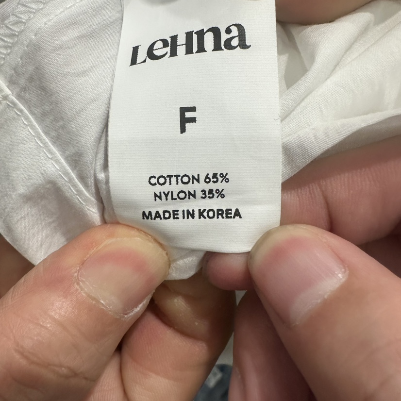 LEHNA韓國直郵女士新款時尚推薦職業26春夏人氣襯衫蕾絲衫LEHNA襯衫/蕾絲衫