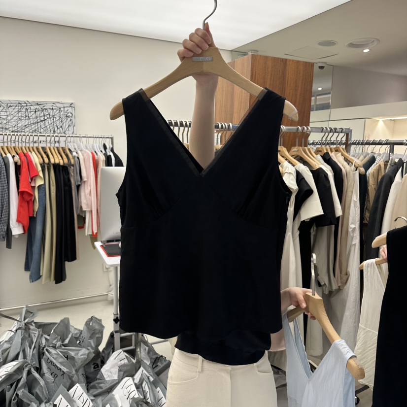 MER韓國東大門代購女裝新款休閑職業26春夏熱賣吊帶背心雪紡MER/ANGELO BIANCO吊帶/背心圖色3