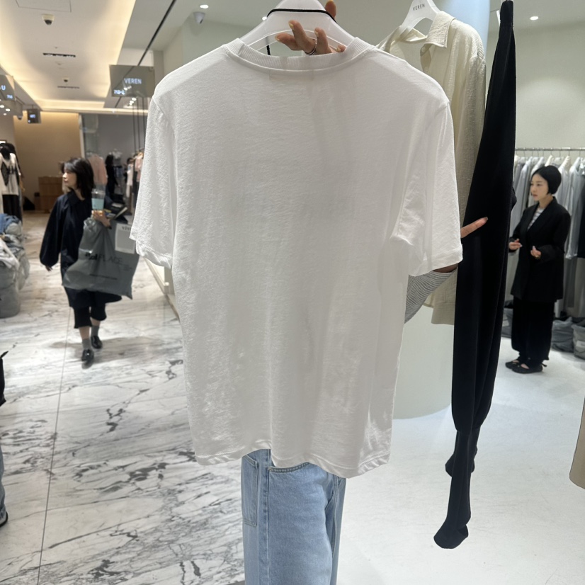 VEREN韓國代購女士新品推薦時尚26春夏職業熱賣休閑人氣T恤VERENT恤