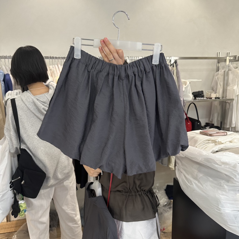 CREAM VILLA韓國代購女士新品推薦短褲寬松CREAMVILLA短褲