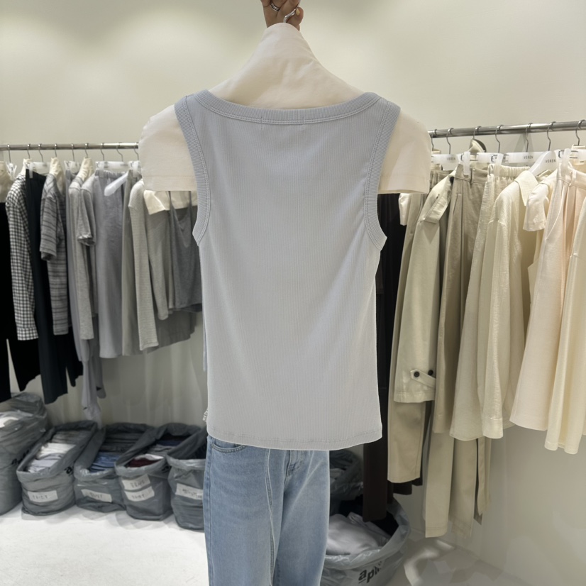 VEREN韓國直郵女裝新品推薦時尚人氣休閑熱賣職業吊帶背心VEREN吊帶/背心