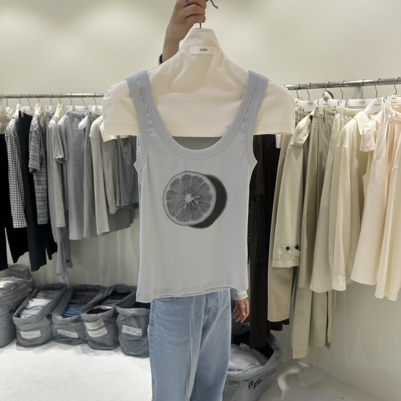 VEREN韓國直郵女裝新品推薦時尚人氣休閑熱賣職業吊帶背心VEREN吊帶/背心圖色3