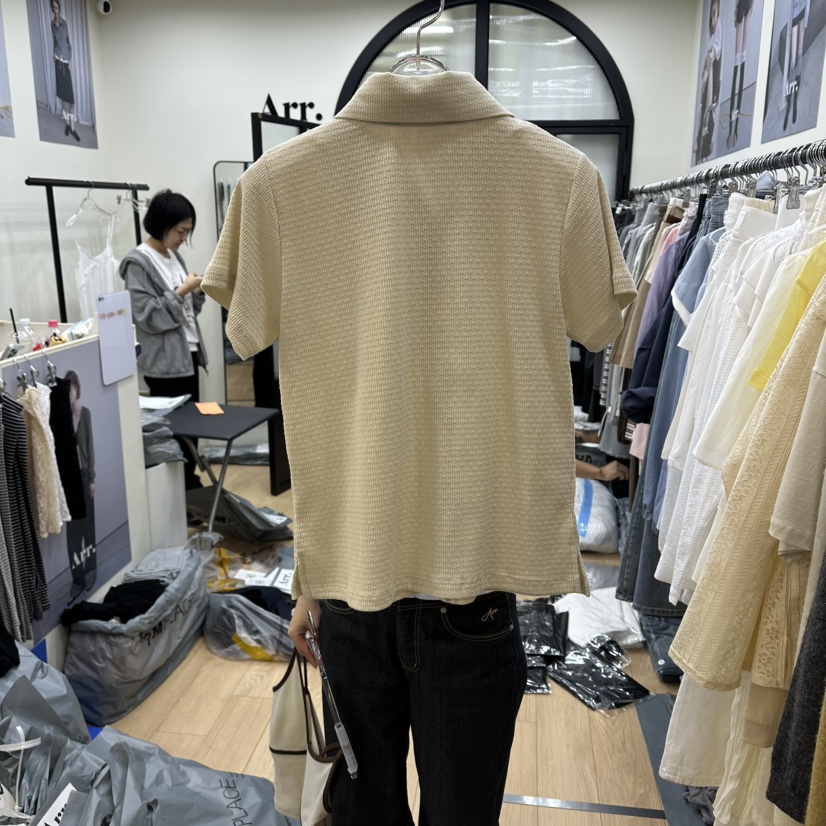 ARR韓國代購女士新品休閑人氣職業熱賣時尚針織衫羊毛衫開襟ARR針織衫