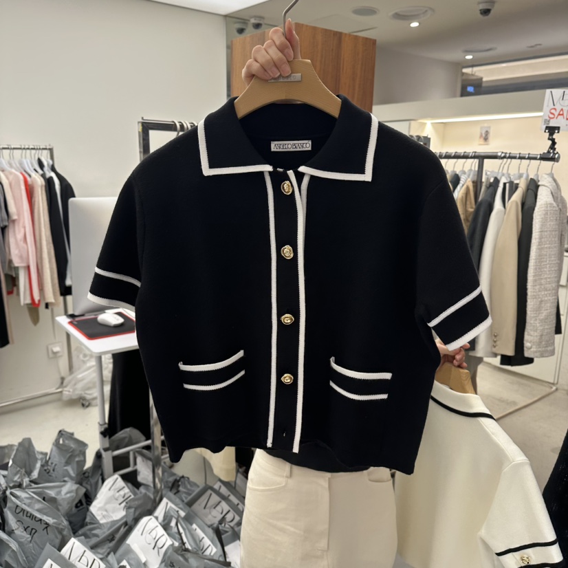 MER韓國東大門代購女裝新款熱賣推薦人氣休閑職業時尚針織衫MER/ANGELO BIANCO針織衫圖色2