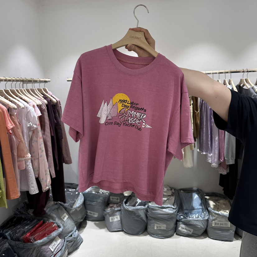 CONNAUGHT/DAILYJUD韓國直郵女裝新品熱賣26春夏職業T恤CONNAUGHT/DAILYJUDT恤圖色1