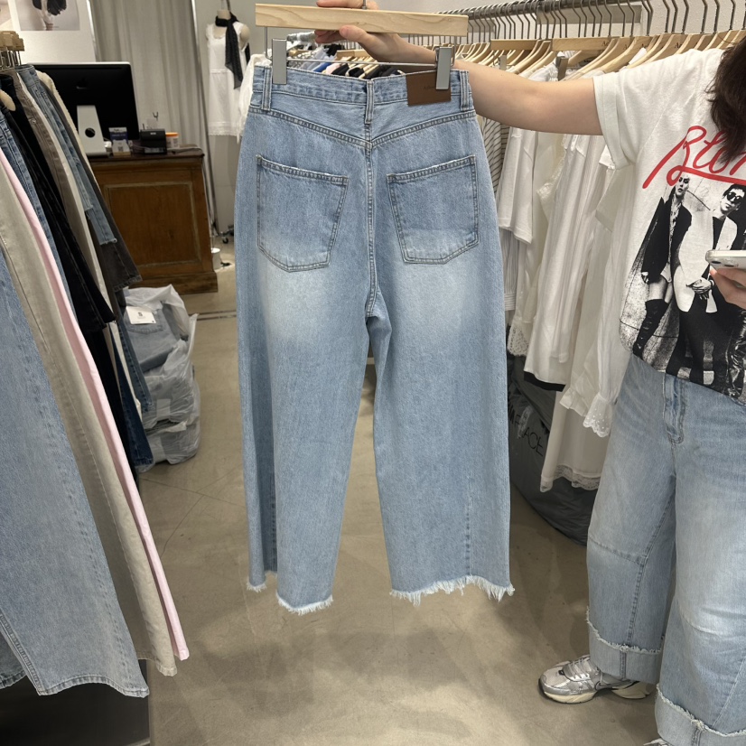 ACKER韓國代購女裝新款時尚休閑熱賣職業人氣26春夏牛仔褲ACKER牛仔褲