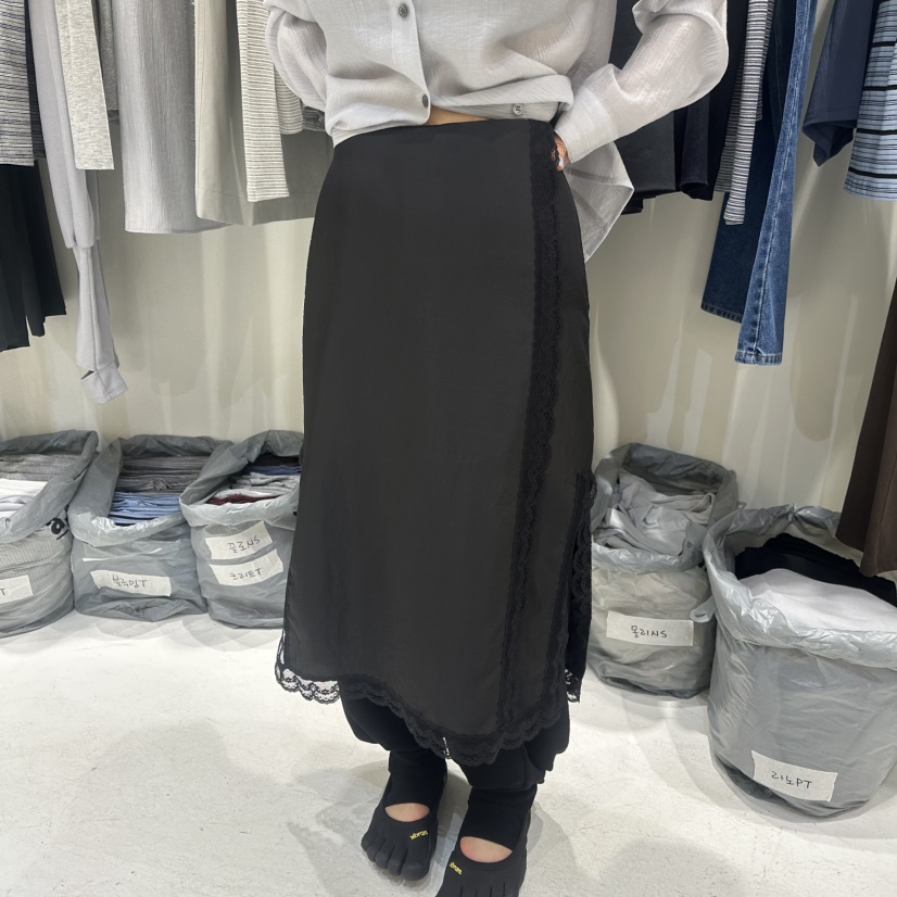 VEREN韓國代購女士新款職業26春夏推薦時尚休閑熱賣人氣長裙VEREN長裙圖色2