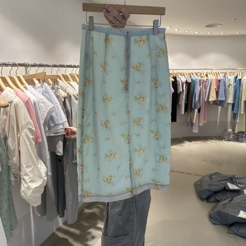 ROOM K-P韓國代購女士新款休閑職業時尚熱賣推薦26春夏長裙roomk長裙