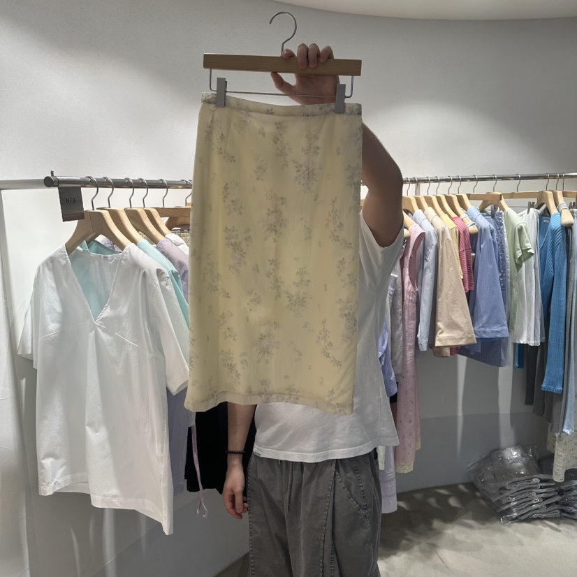 ROOM K-P韓國代購女士新款休閑職業時尚熱賣推薦26春夏長裙roomk長裙圖色1