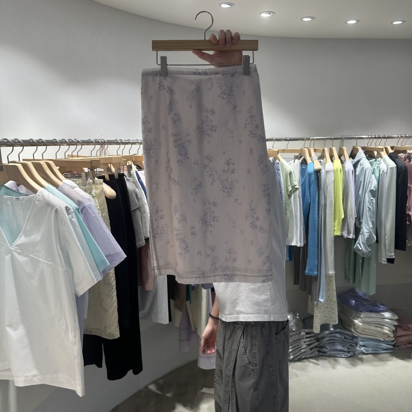 ROOM K-P韓國代購女士新款休閑職業時尚熱賣推薦26春夏長裙roomk長裙圖色2