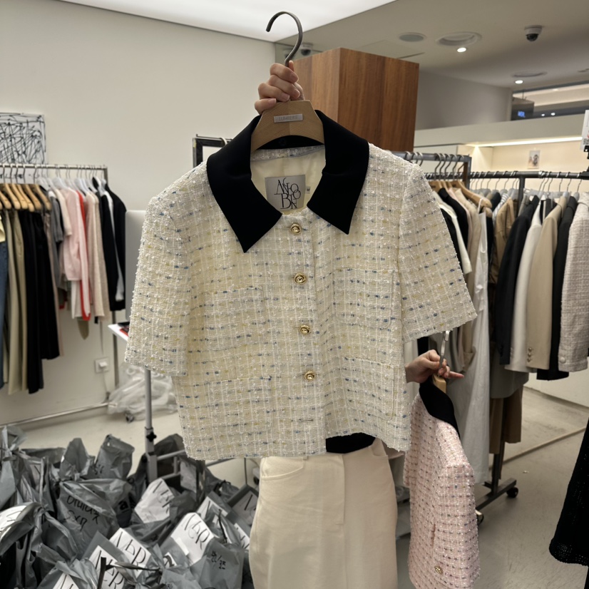 MER韓國東大門代購女裝新品推薦職業人氣時尚熱賣26春夏夾克MER/ANGELO BIANCO夾克圖色2