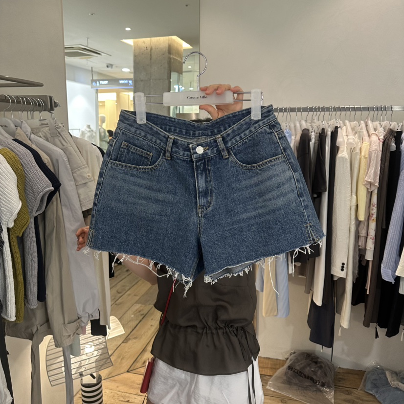 CREAM VILLA韓國直郵女裝新品人氣短褲CREAMVILLA短褲圖色1
