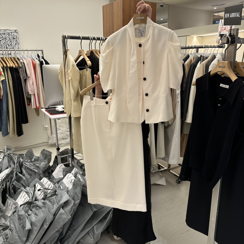 MER韓國東大門代購女裝新款時尚熱賣職業人氣推薦26春夏套裝MER/ANGELO BIANCO套裝圖色1