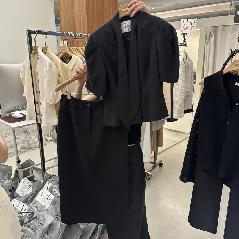 MER韓國東大門代購女裝新款時尚熱賣職業人氣推薦26春夏套裝MER/ANGELO BIANCO套裝圖色3