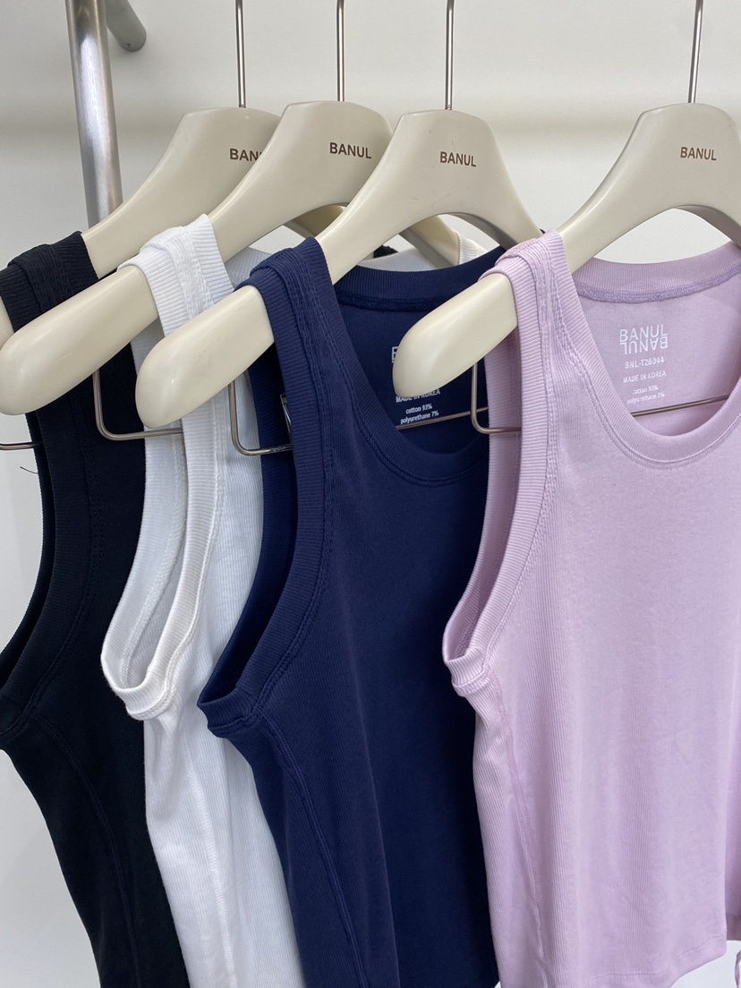 BANUL韓國直郵實拍女裝新款職業熱賣休閑推薦26春夏吊帶背心BANUL吊帶/背心