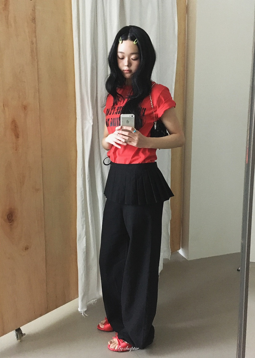 BY CHAPTER韓國代購女士新款職業熱賣推薦時尚26春夏T恤BY ChapterT恤