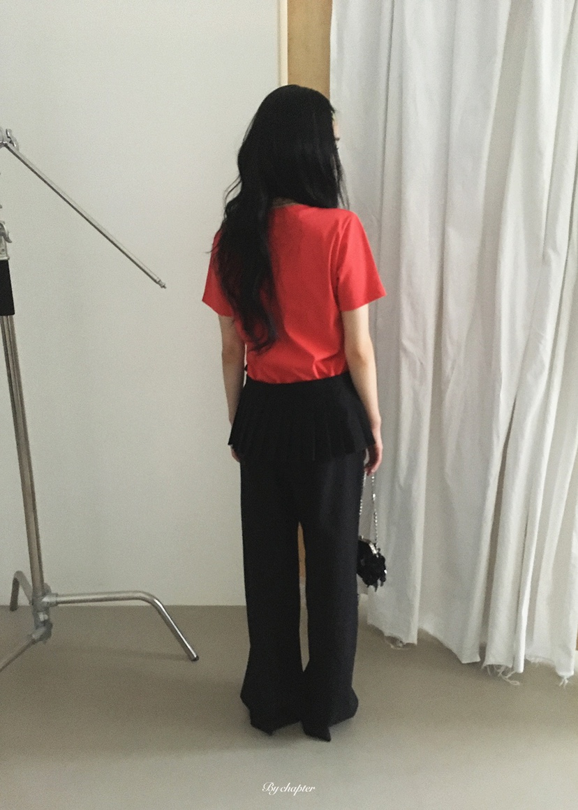 BY CHAPTER韓國代購女士新款職業熱賣推薦時尚26春夏T恤BY ChapterT恤