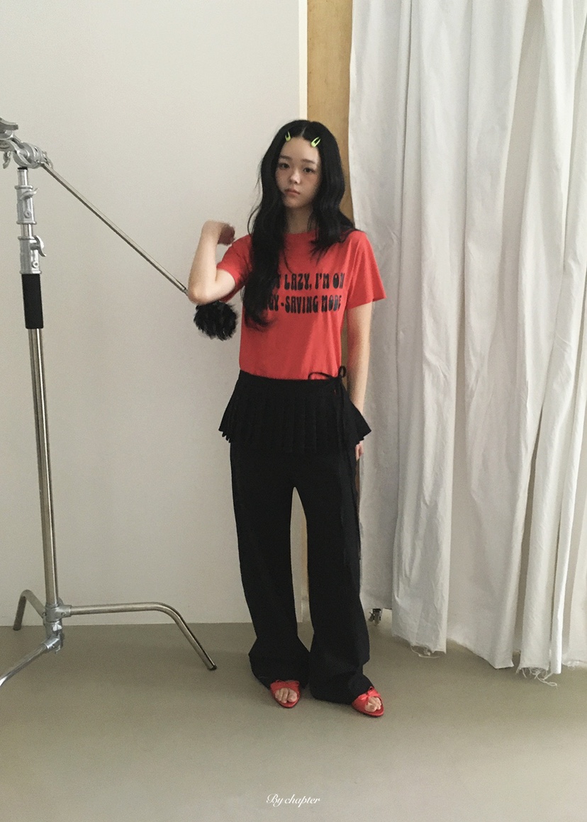 BY CHAPTER韓國代購女士新款職業熱賣推薦時尚26春夏T恤BY ChapterT恤