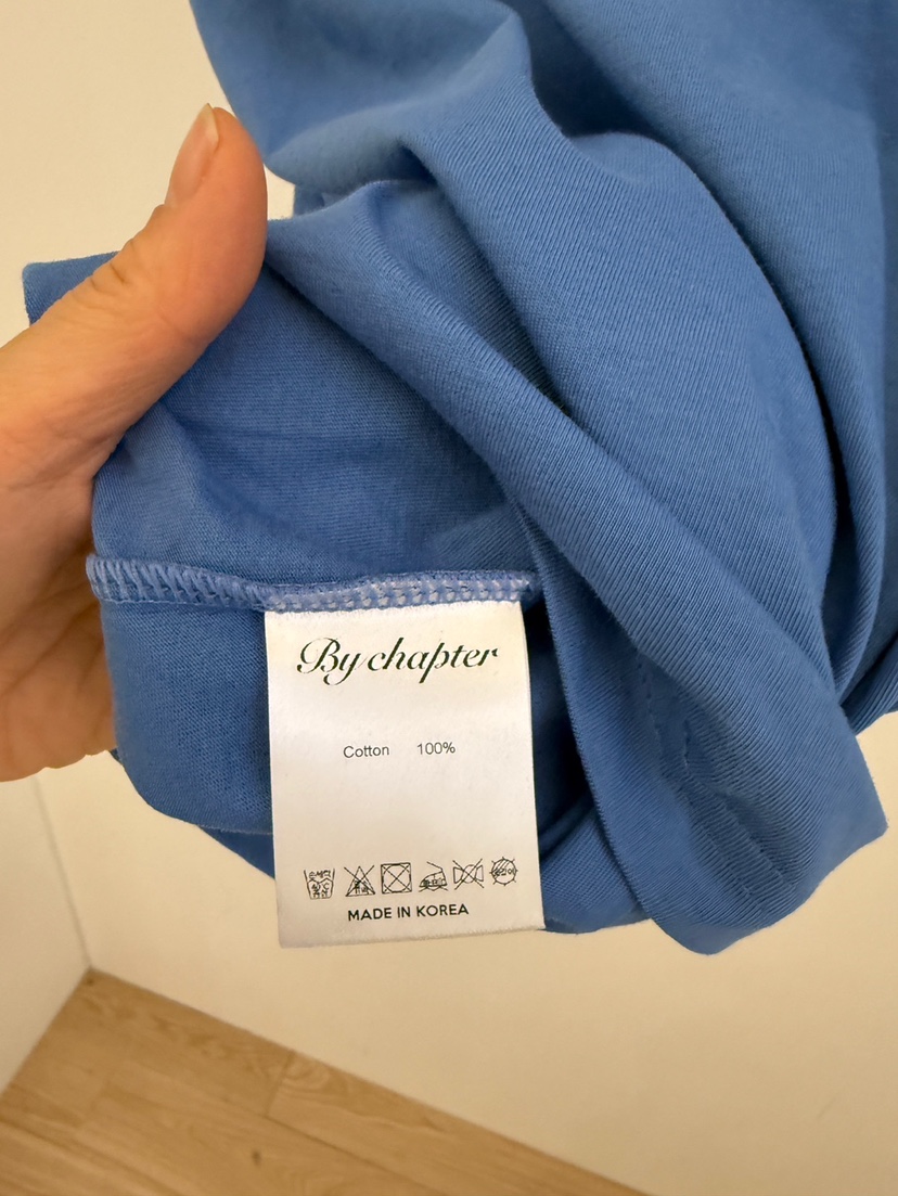 BY CHAPTER韓國代購女士新款職業熱賣推薦時尚26春夏T恤BY ChapterT恤