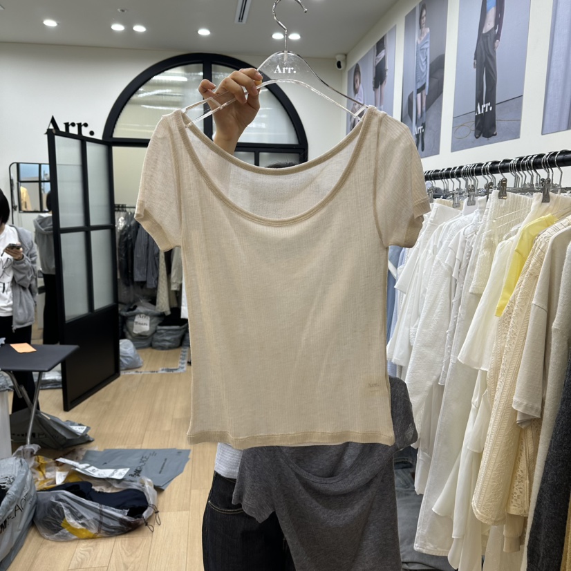 ARR韓國直郵女裝新款人氣職業熱賣推薦26春夏休閑時尚T恤ARRT恤圖色1