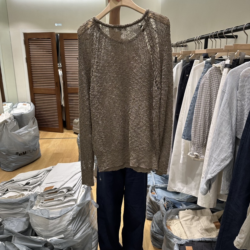 GILLI韓國東大門直郵女裝新品推薦熱賣職業時尚26春夏針織衫GILLI針織衫