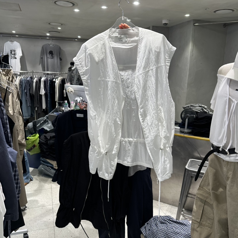 HERTZ-P韓國直郵女裝新品休閑推薦26春夏人氣職業時尚馬甲HERTZ-P馬甲圖色1