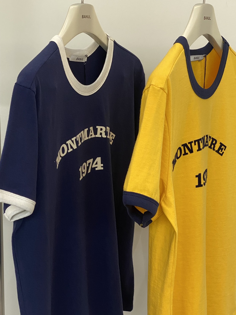 BANUL韓國直郵女裝新品26春夏職業熱賣推薦人氣休閑時尚T恤BANULT恤