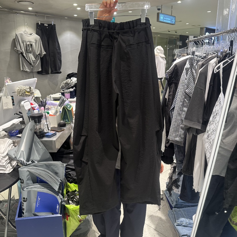 HERTZ-P韓國直郵女裝新款26春夏熱賣休閑人氣休閑褲含腰繩HERTZ-P休閑褲