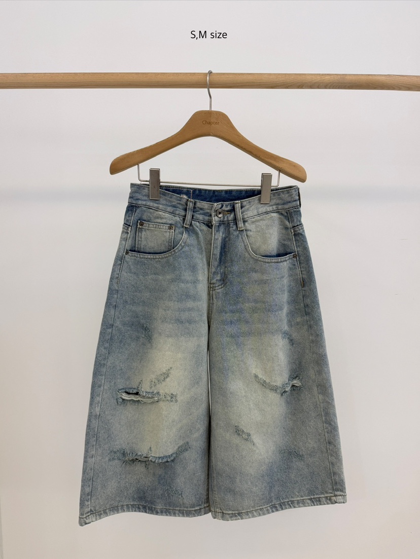 BY CHAPTER韓國東大門直郵女裝新款人氣時尚熱賣職業牛仔褲BY Chapter牛仔褲圖色1