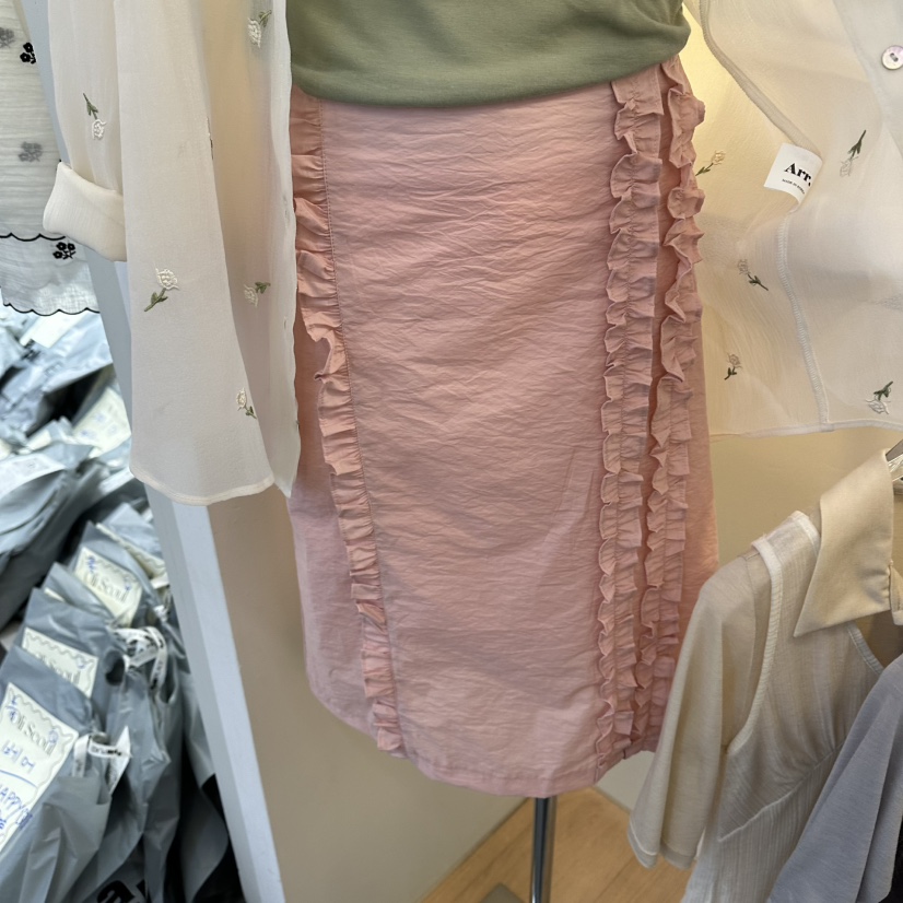 ARR韓國東大門直郵女士新品人氣26春夏時尚休閑熱賣職業長裙ARR長裙圖色1