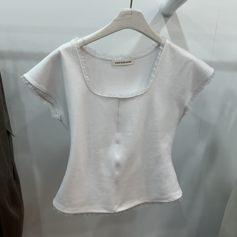 AIME HOPE MAKE/MYNAMEIS韓國直郵女士新款時尚人氣T恤AIME HOPE MAKE/MYNAMEIST恤圖色1