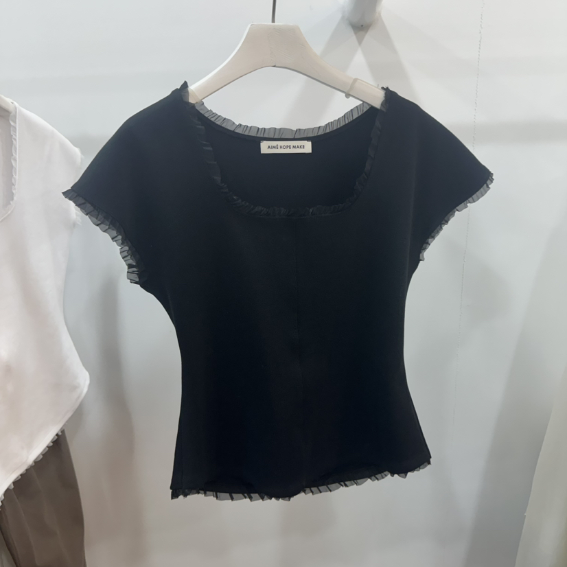 AIME HOPE MAKE/MYNAMEIS韓國直郵女士新款時尚人氣T恤AIME HOPE MAKE/MYNAMEIST恤圖色2