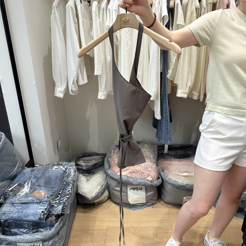 aube nunt韓國東大門代購女裝新款時尚推薦熱賣吊帶背心aube nunt吊帶/背心圖色1