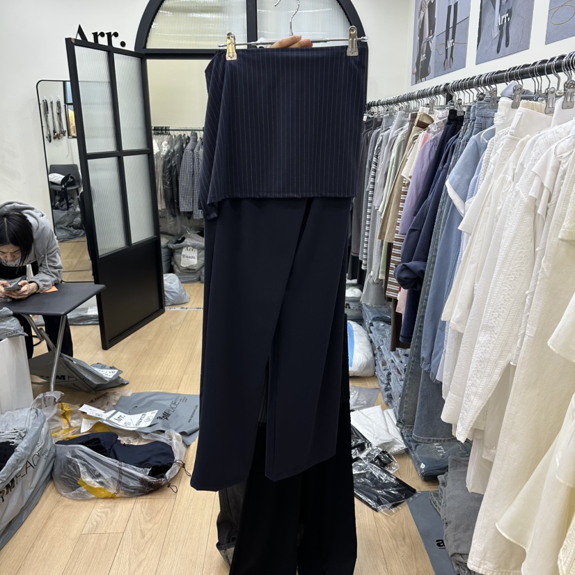 ARR韓國直郵實拍女裝新款休閑26春夏熱賣推薦時尚職業裙褲ARR裙褲