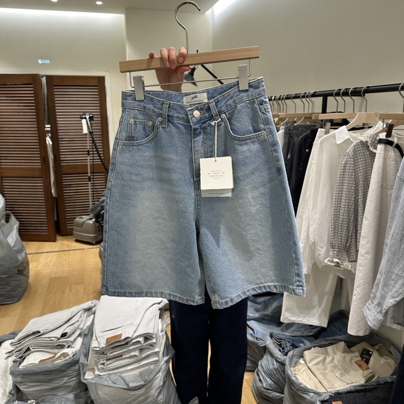 GILLI韓國東大門代購女士新款推薦熱賣休閑時尚人氣26春夏短褲GILLI短褲圖色1