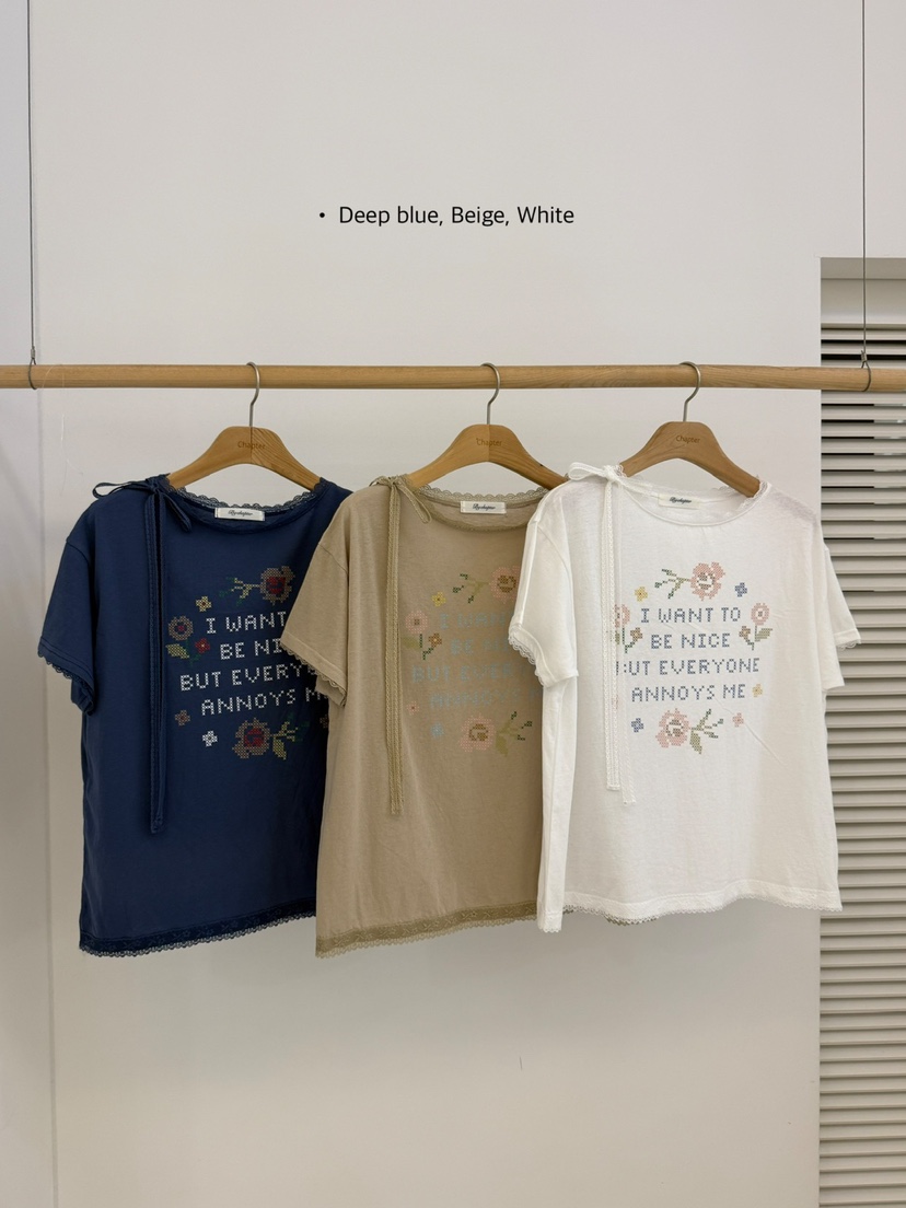 BY CHAPTER韓國東大門直郵女士新品職業休閑人氣熱賣T恤BY ChapterT恤