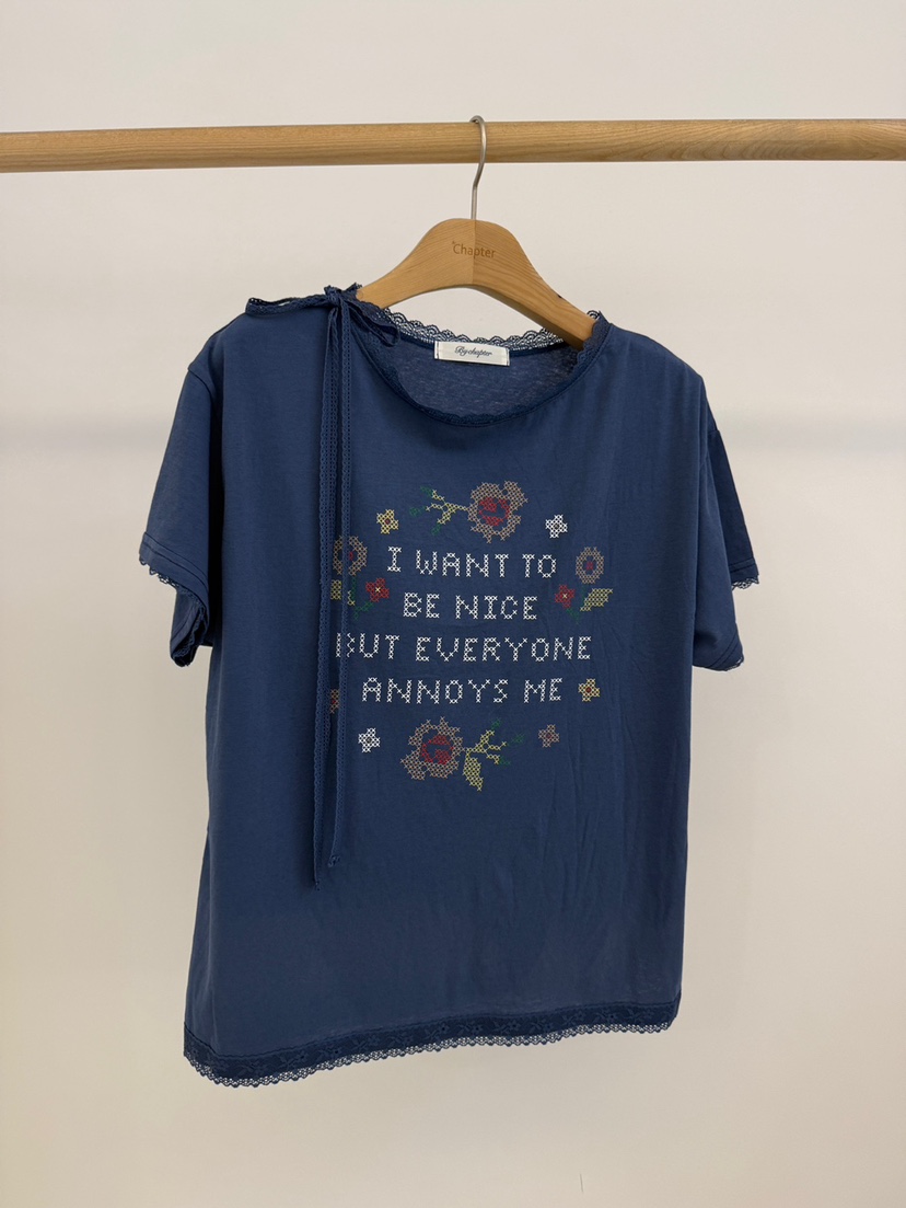 BY CHAPTER韓國東大門直郵女士新品職業休閑人氣熱賣T恤BY ChapterT恤圖色2