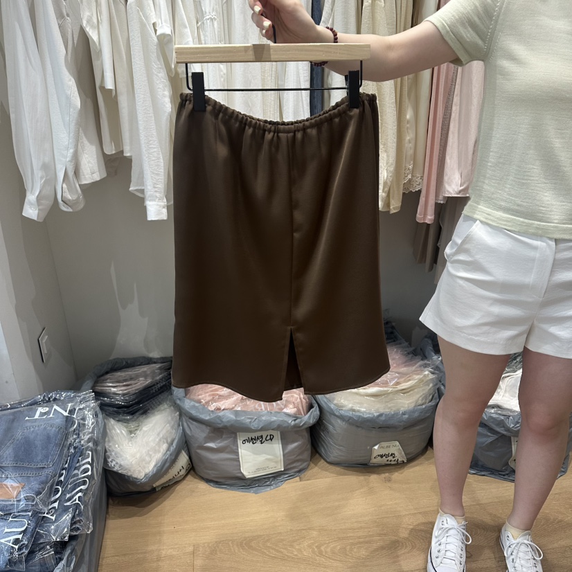 aube nunt韓國東大門直郵女裝新款人氣時尚半身裙中短裙aube nunt半身裙/中短裙