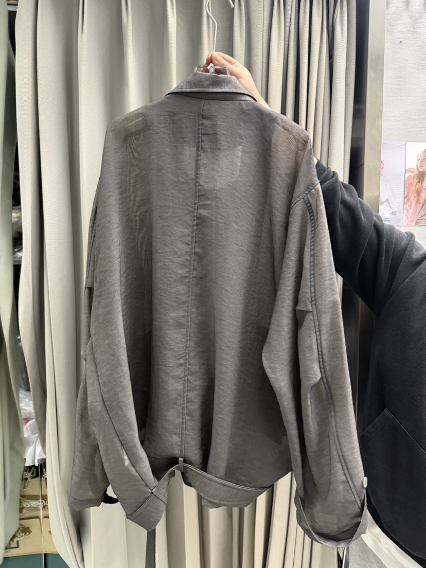 UOOV韓國東大門代購女士新款休閑熱賣26春夏職業夾克含腰帶UOOV夾克