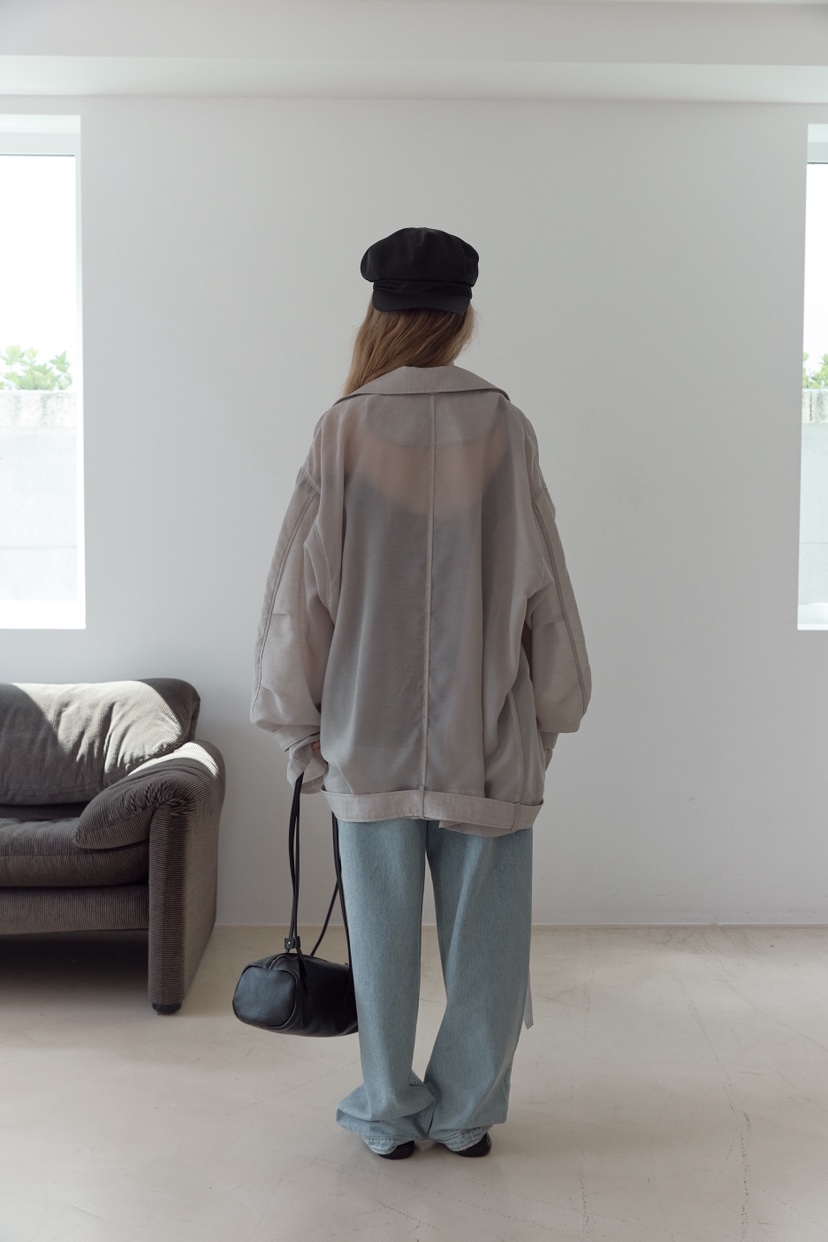 UOOV韓國東大門代購女士新款休閑熱賣26春夏職業夾克含腰帶UOOV夾克