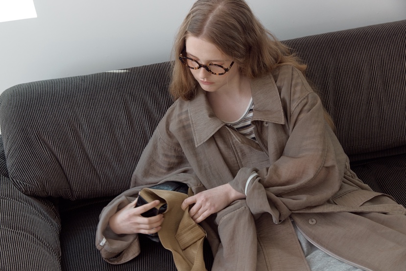 UOOV韓國東大門代購女士新款休閑熱賣26春夏職業夾克含腰帶UOOV夾克