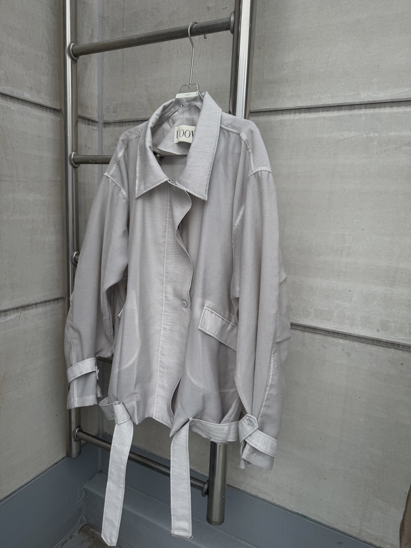 UOOV韓國東大門代購女士新款休閑熱賣26春夏職業夾克含腰帶UOOV夾克