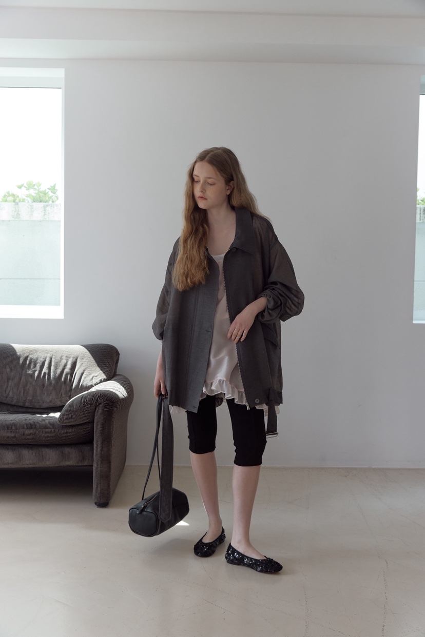 UOOV韓國東大門代購女士新款休閑熱賣26春夏職業夾克含腰帶UOOV夾克