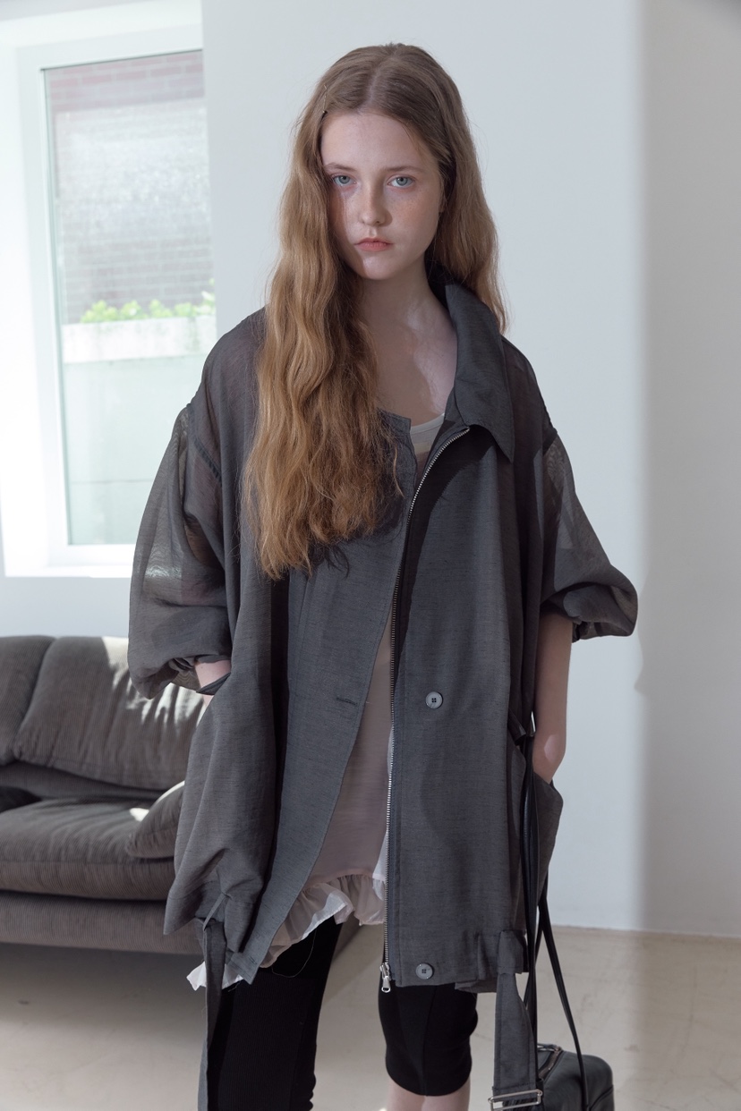 UOOV韓國東大門代購女士新款休閑熱賣26春夏職業夾克含腰帶UOOV夾克