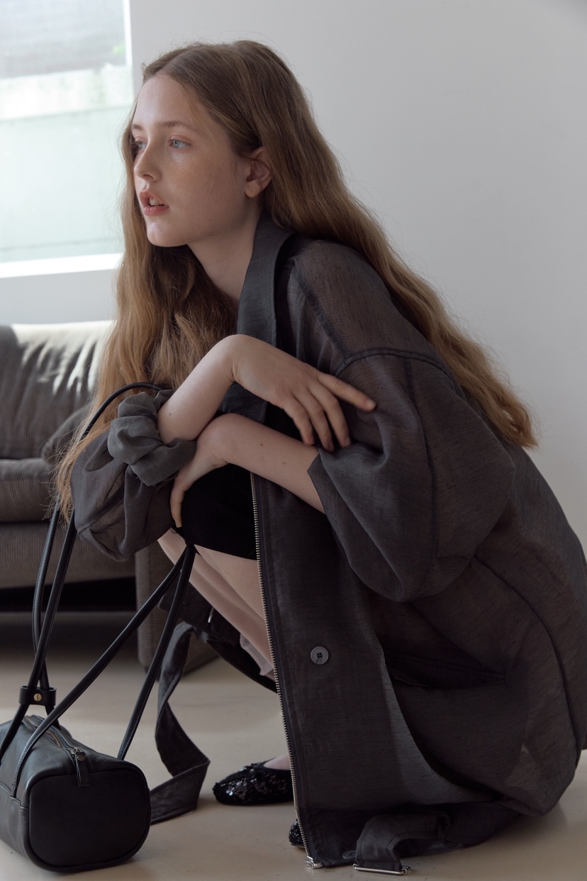 UOOV韓國東大門代購女士新款休閑熱賣26春夏職業夾克含腰帶UOOV夾克