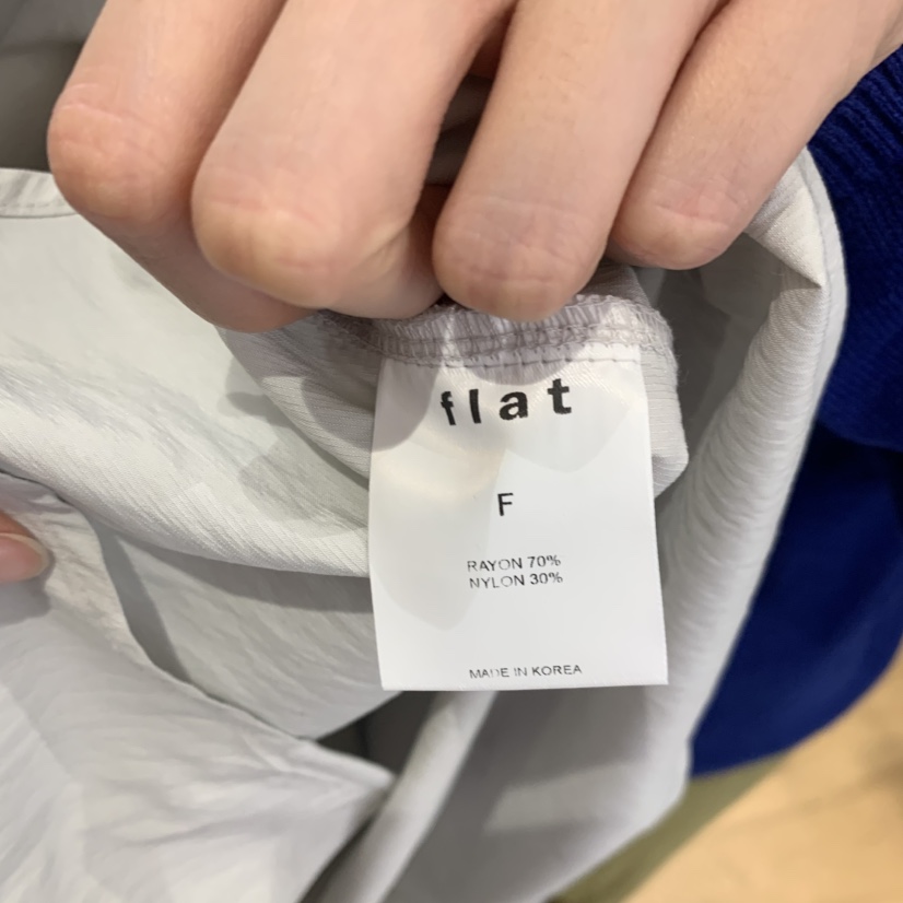 FLAT韓國東大門代購女裝新款休閑26春夏人氣時尚襯衫蕾絲衫FLAT襯衫/蕾絲衫