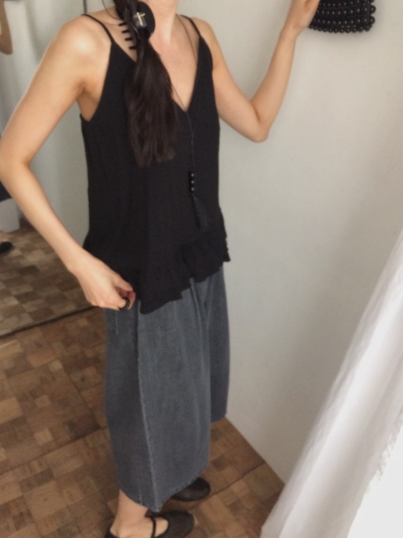 ANOU韓國直郵實拍女士新款26春夏休閑人氣職業時尚吊帶背心ANOU吊帶/背心